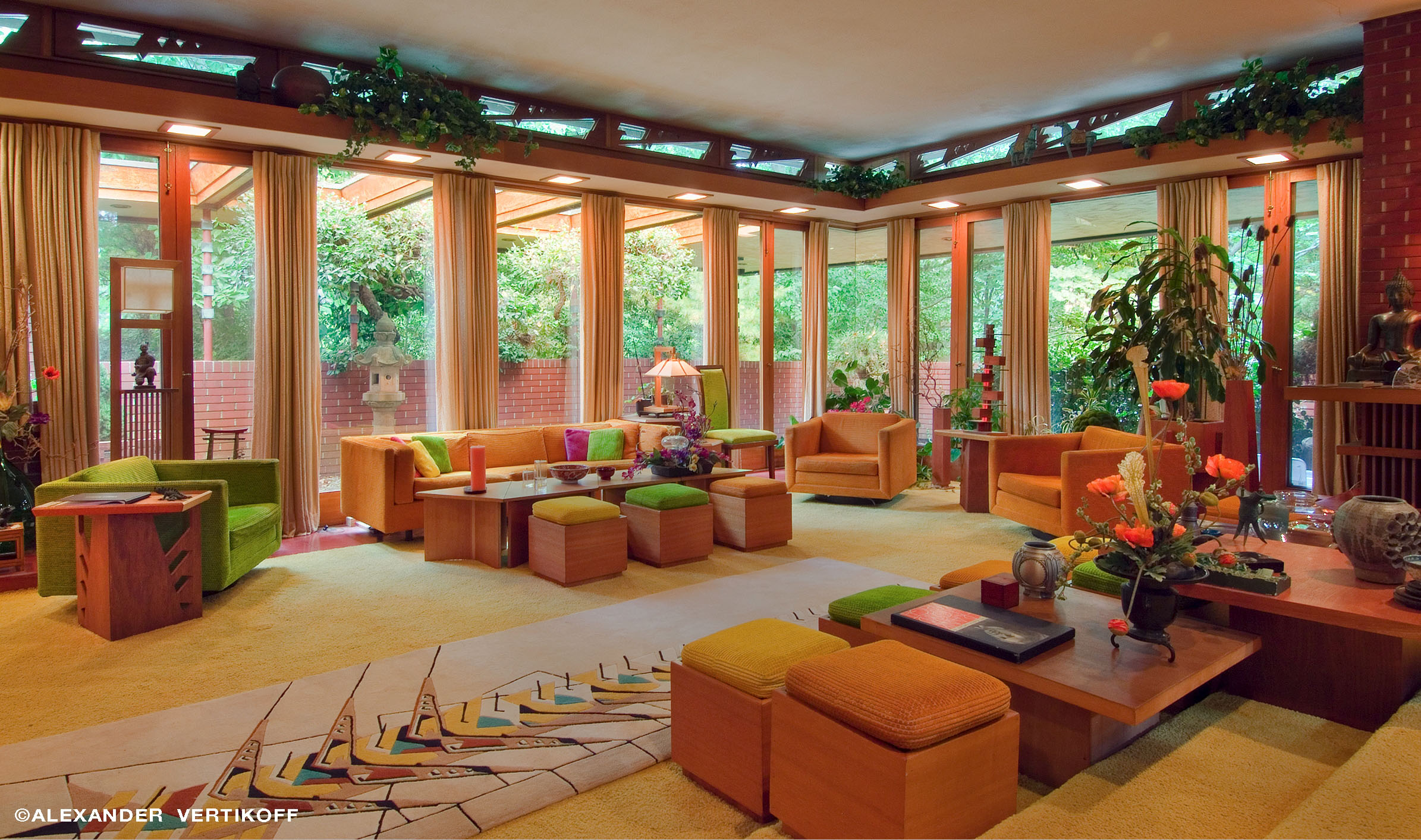 Frank Lloyd Wright Samara Living Room Frank Lloyd Wright Samara Living Room