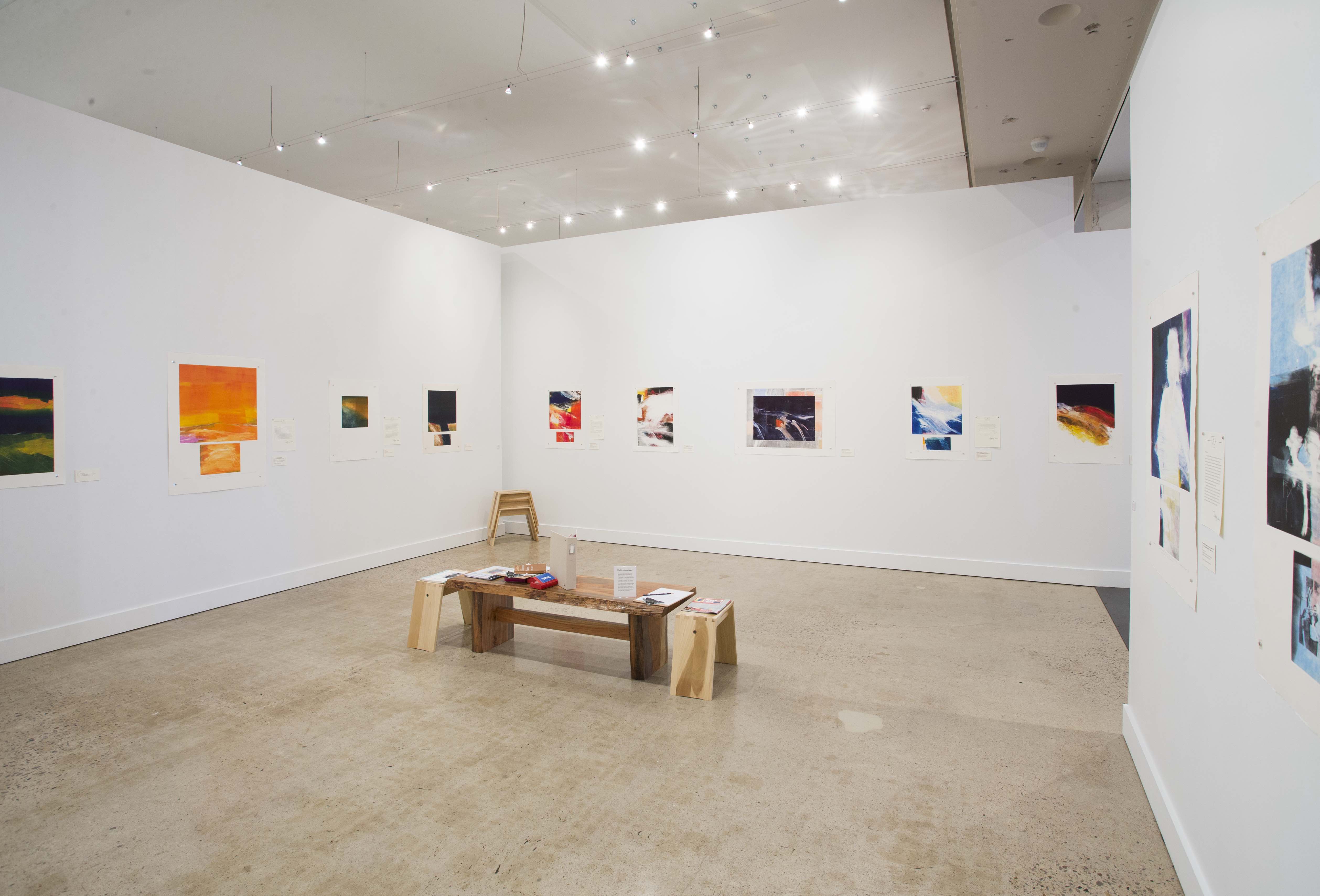 Maxine Warren: The Universe in a Monotype Installation Maxine Warren: The Universe in a Monotype Installation