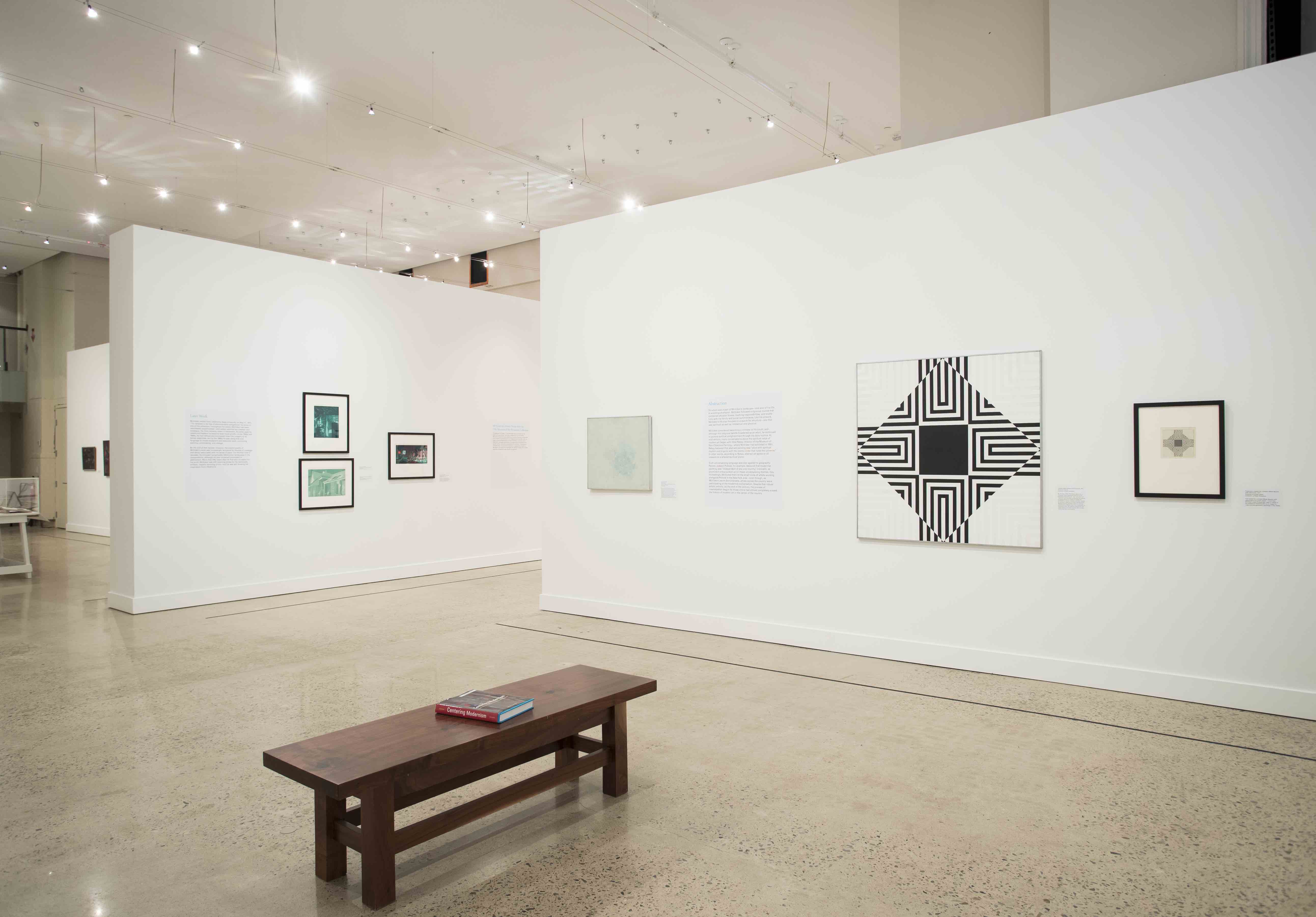 Centering Modernism installation. Centering Modernism installation.