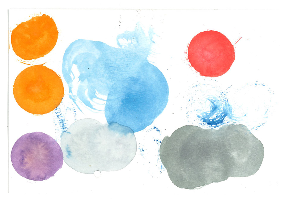 Watercolor Postcard Watercolor Postcard