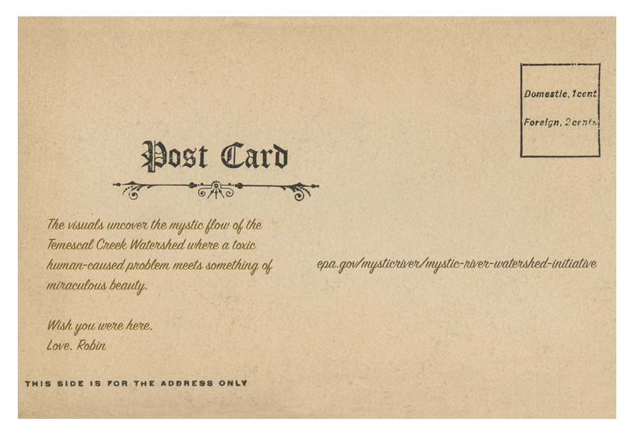 Postcard note Robin Lasser Mystic Flow Postcard note Robin Lasser Mystic Flow