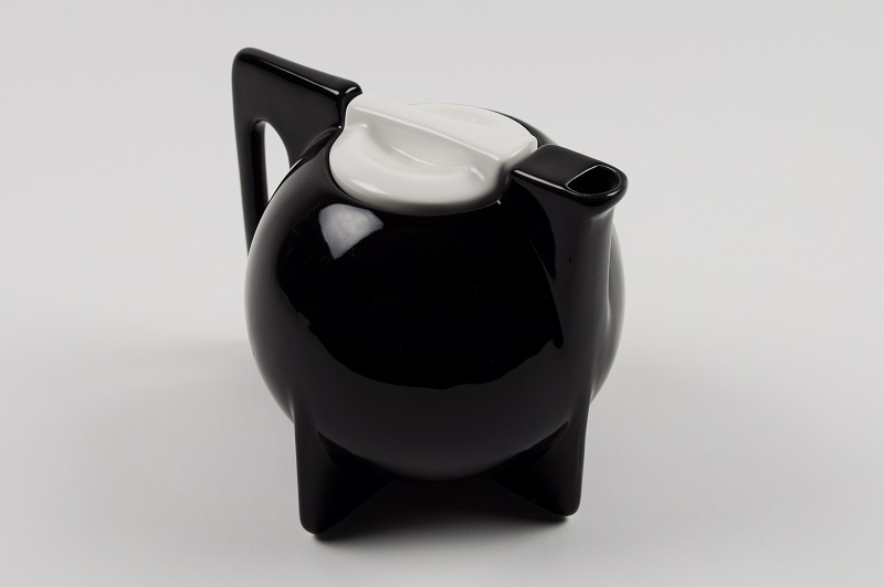 Designer Unidentified [Attributed to Cowan], Modernist Bauhaus Teapot,