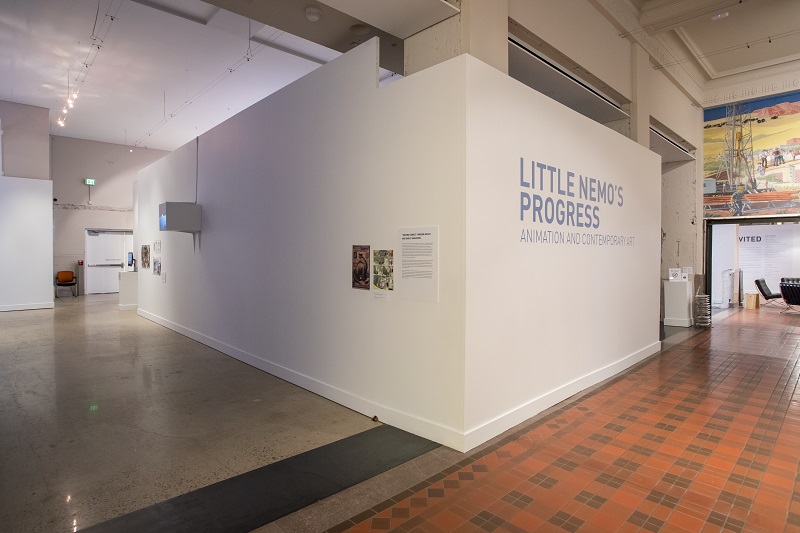 Little Nemo's Progress Installation Little Nemo's Progress Installation