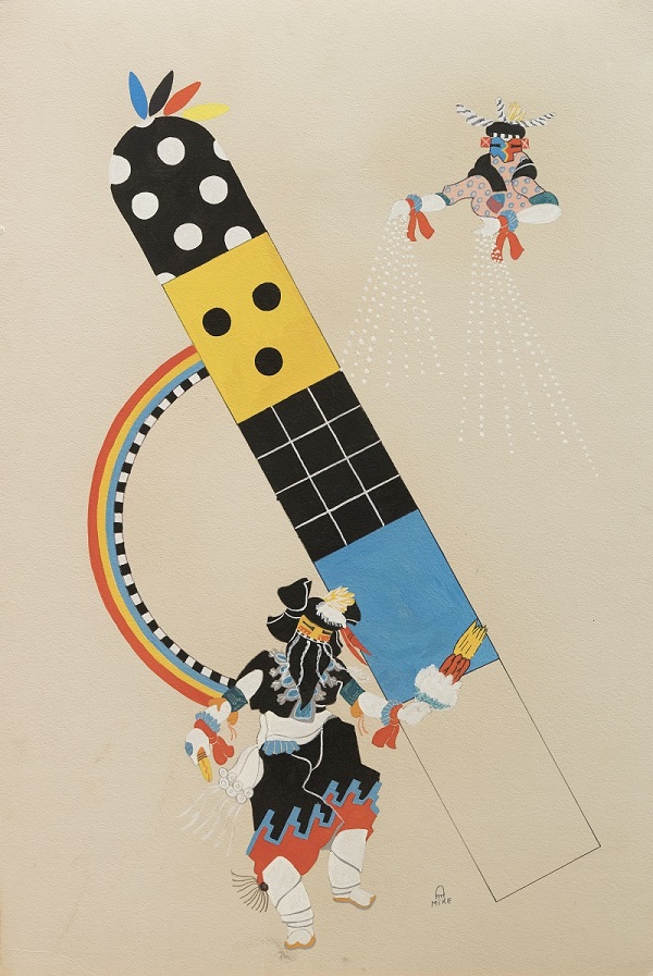 James Michael Byrnes (Jimmy Bear) (Lakota and Acoma-Laguna, 1938-1998) James Michael Byrnes (Jimmy Bear)
